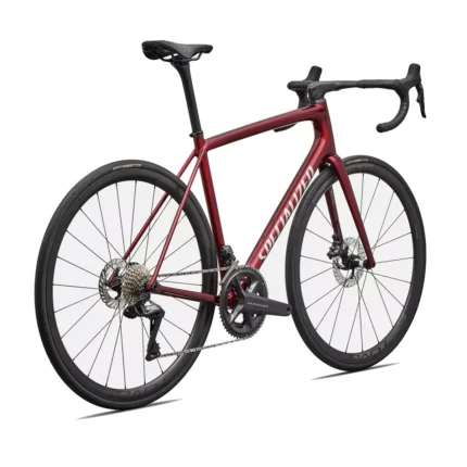 Aethos 2 Pro Ultegra Di2 road bike in Gloss Red Sky