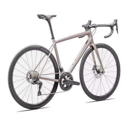 Aethos Pro Ultegra Di2 road bike in Gloss Champagne