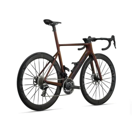 Black Lava Monogram Giant Propel Advanced SL aero road bike with CADEX 50 Ultra wheels