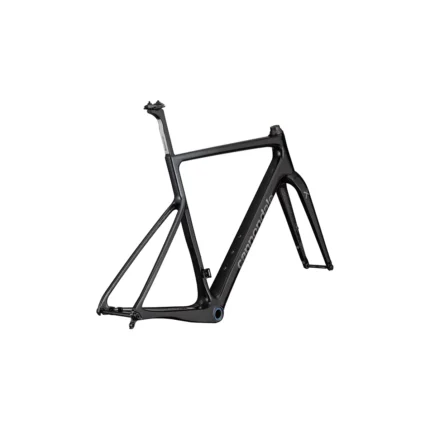 Black Magic Cannondale SuperSix EVO CX gravel frameset with KNØT seatpost