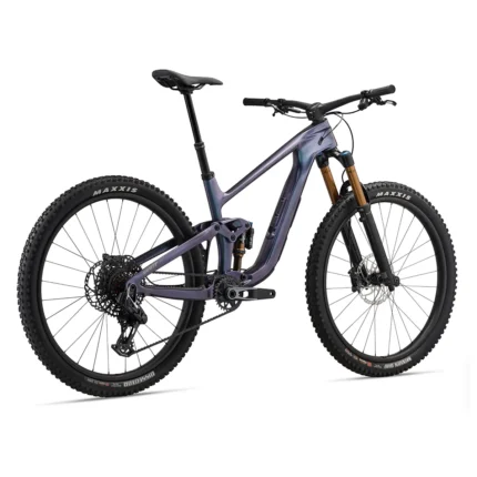 Blue Dragonfly:Chrome Giant Trance X Advanced mountain bike with carbon TRX wheels