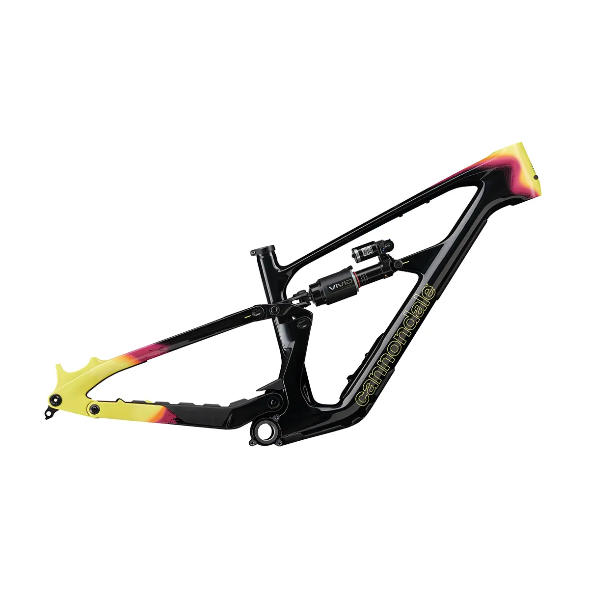 Cannondale Bad Habit Frameset in Black with WOW colors Cannondale Bad Habit Frameset in Black with WOW colors