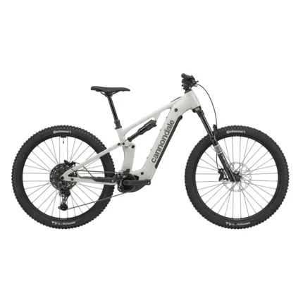 Cannondale Moterra 3 electric mountain bike in Chalk