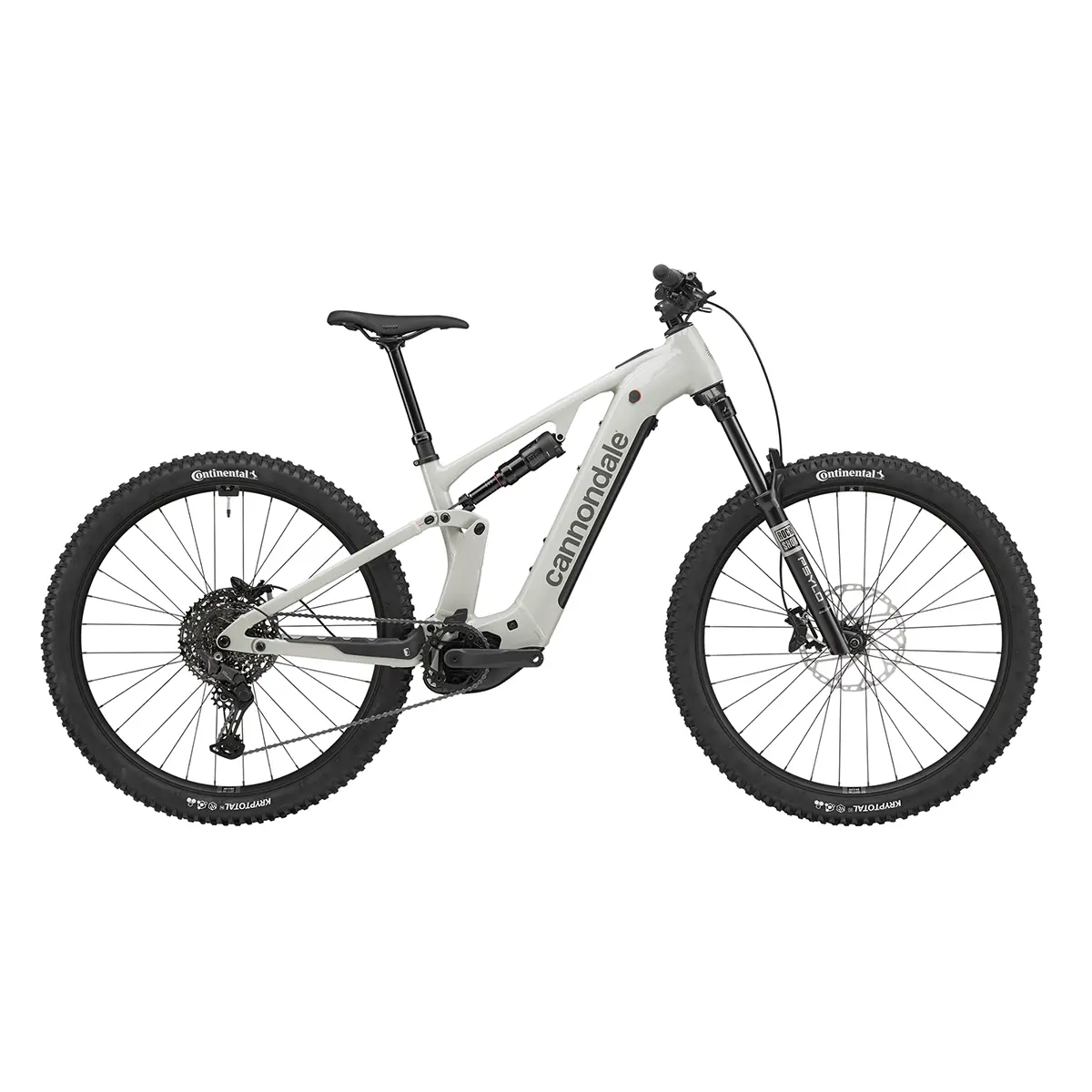 Cannondale Moterra 3 electric mountain bike in Chalk Cannondale Moterra 3 electric mountain bike in Chalk