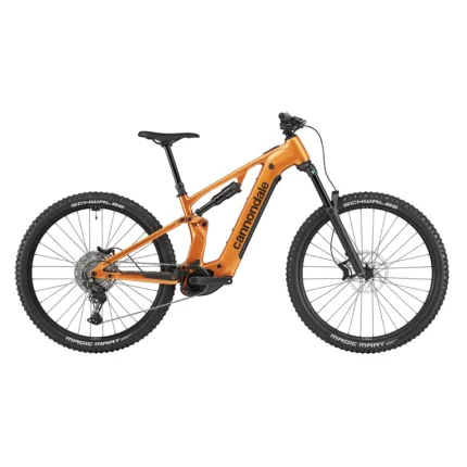 Cannondale Moterra 4+ electric mountain bike in Tiger Eye