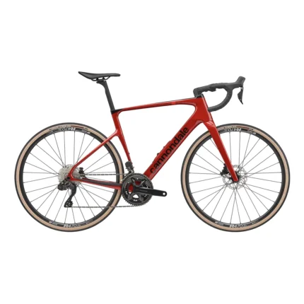 Cannondale Synapse Carbon 4 endurance road bike in Metallic Red