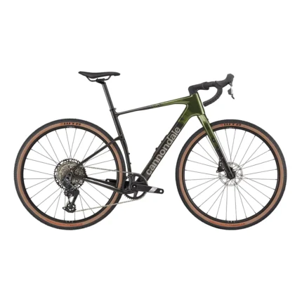 Cannondale Topstone Carbon 2 AXS - 1x gravel bike in Spruce Green