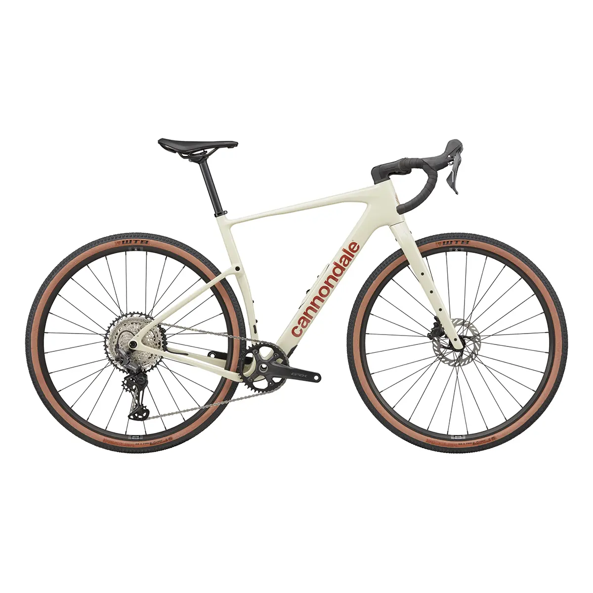 Cannondale Topstone Carbon 3 GRX - 1x gravel bike in Moonrock Cannondale Topstone Carbon 3 GRX - 1x gravel bike in Moonrock