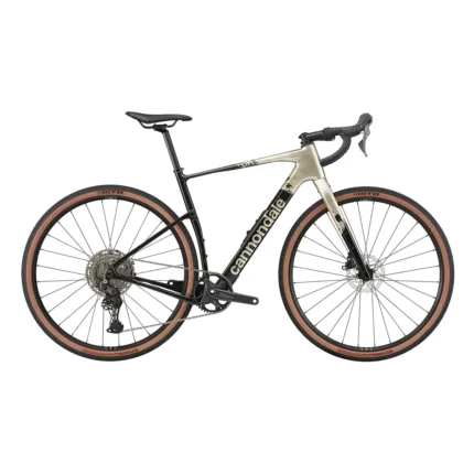 Cannondale Topstone Carbon 4 CUES 1x gravel bike in Platinum