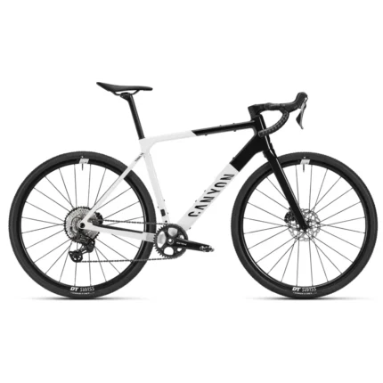 Canyon Grail CF 8 1by Gravel Bike in White Sprint