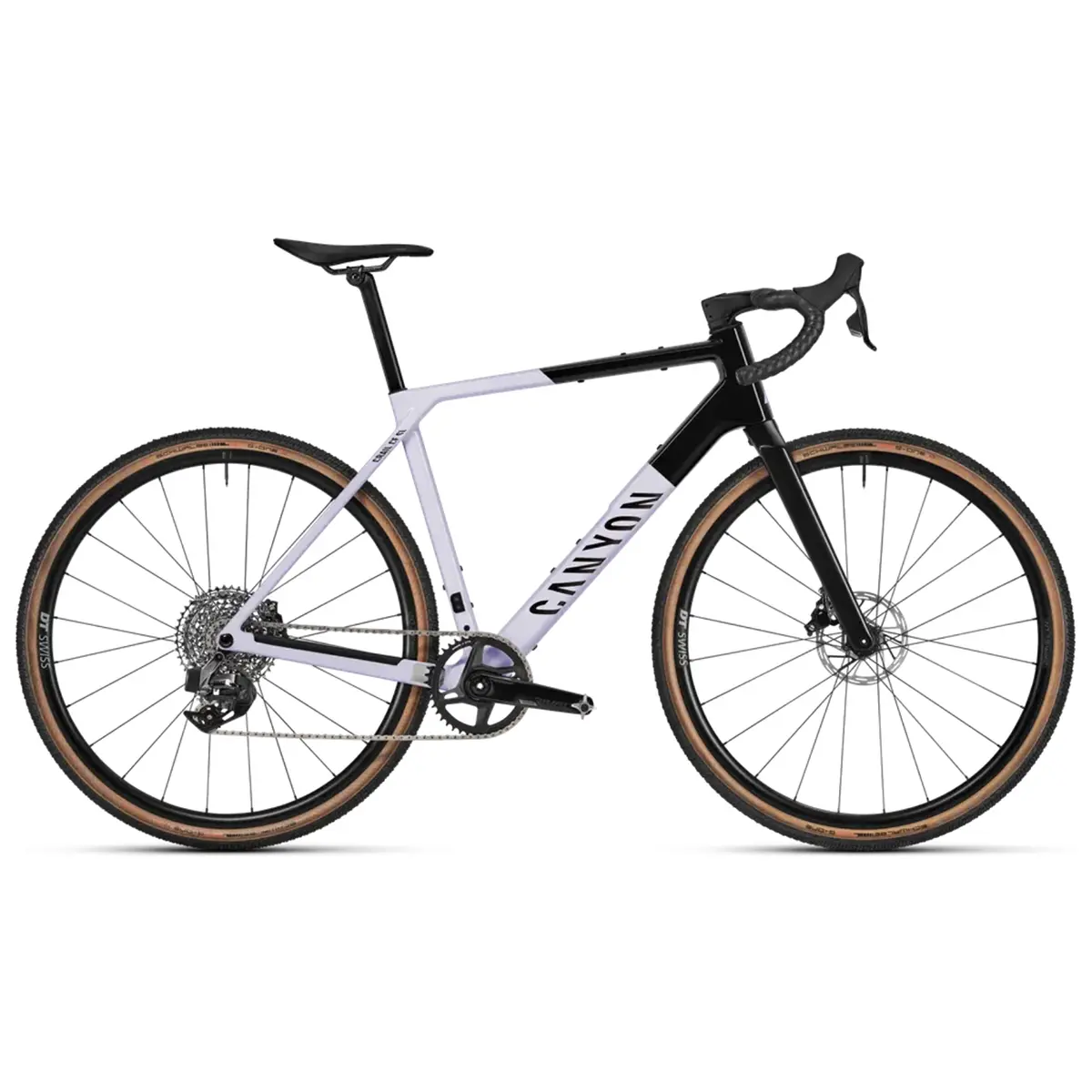 Canyon Grail CF SL 7 AXS Gravel Bike in Light Cream