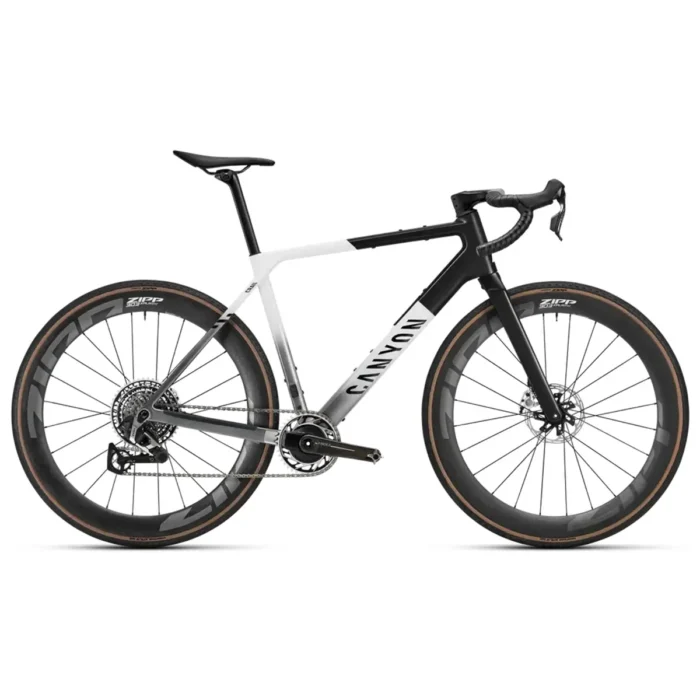 Canyon Grail CFR AXS Gravel Bike in Arctic Noir