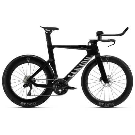 Canyon Speedmax CF 7 Di2 triathlon bike in Black Mirrage
