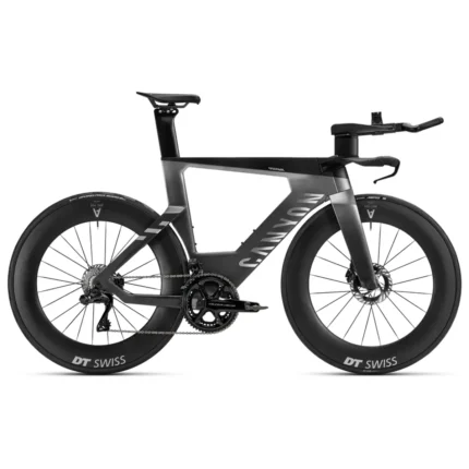 Canyon Speedmax CFR Di2 triathlon bike in Vapor Black