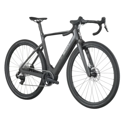 Carbon Black SCOTT Solace Gravel 30 electric gravel bike