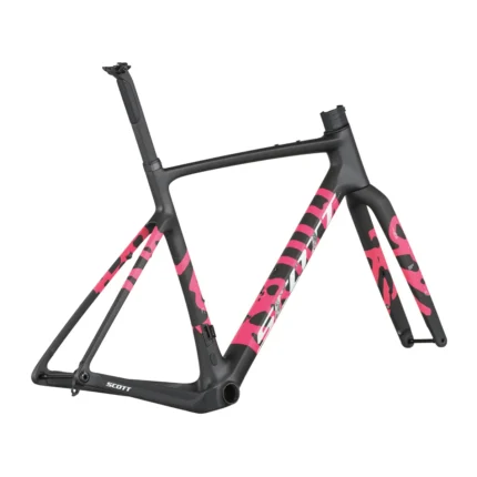 Carbon black SCOTT Addict Gravel RC frameset with HMX fork