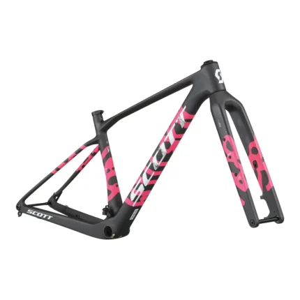 Carbon black SCOTT Scale Gravel RC frameset with HMF fork