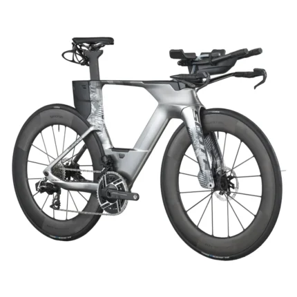 Chrome Silver SCOTT Plasma RC Ultimate triathlon bike