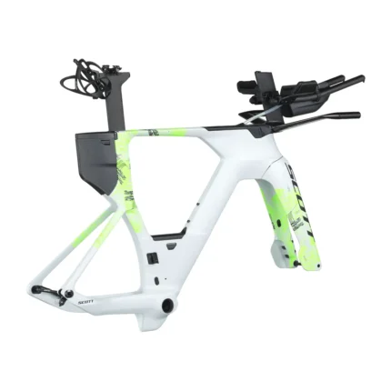 Cumulus white SCOTT Plasma RC frameset with HMX carbon fork