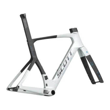 Cumulus white carbon black SCOTT Foil RC frameset with HMX carbon fork