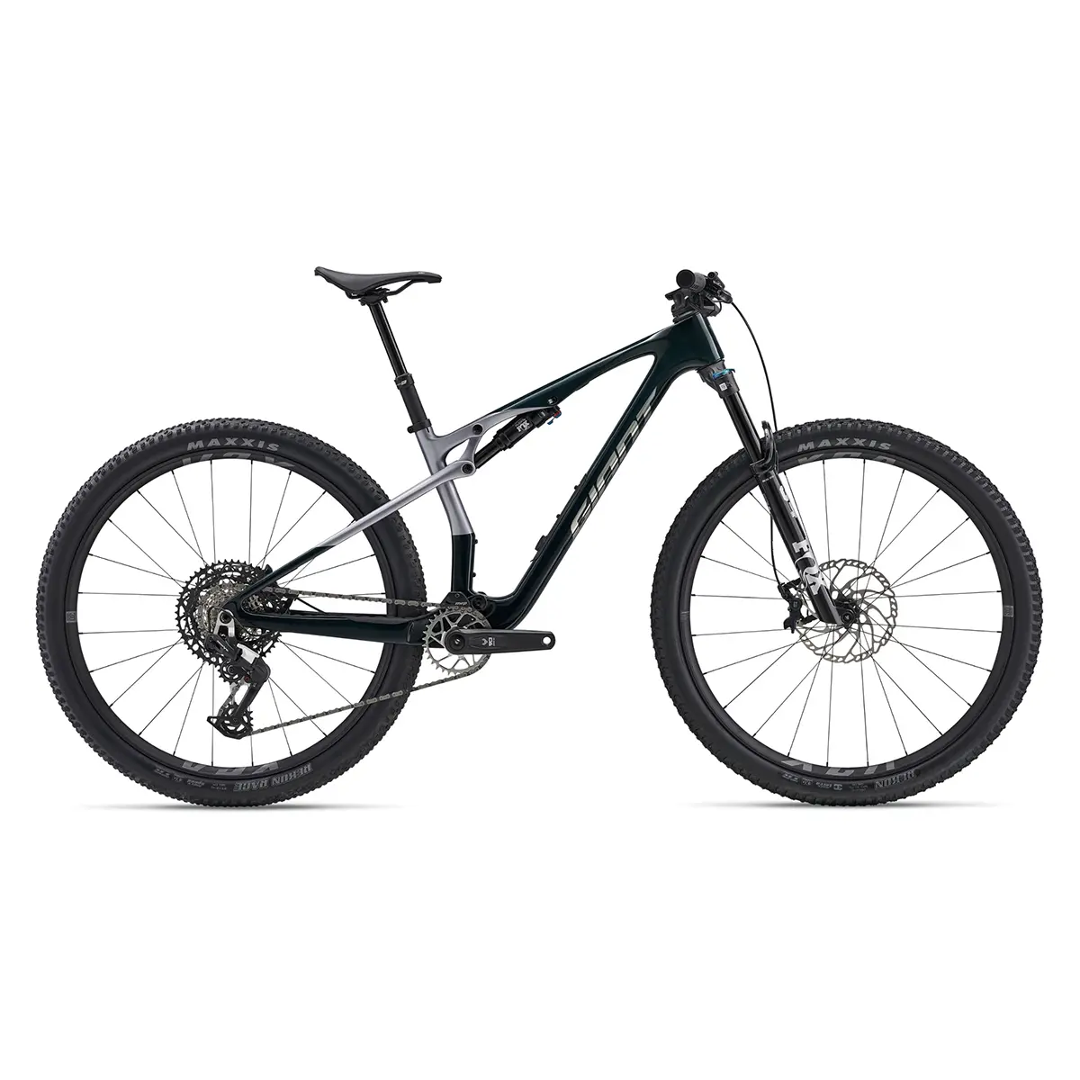 Giant Anthem X Advanced SL 2 cross country mountain bike in Dark Jungle Giant Anthem X Advanced SL 2 cross country mountain bike in Dark Jungle