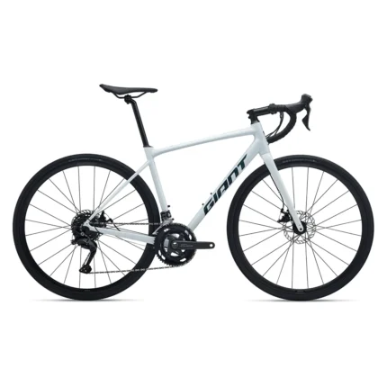 Giant Contend AR 3 endurance road bike in Icicle White