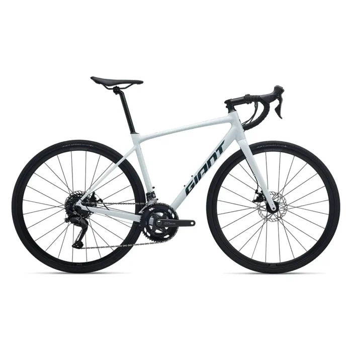 Giant Contend AR 3 endurance road bike in Icicle White