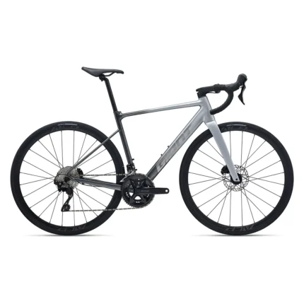 Giant Contend SL 0 endurance road bike in Pearl White:Charcoal