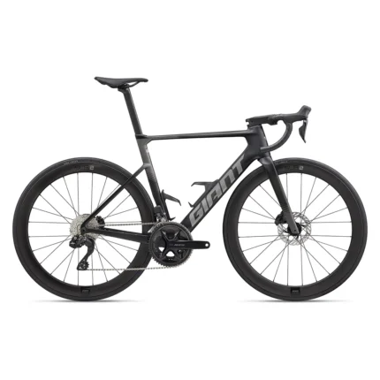Giant Propel Advanced 1 aero road bike in Carbon Stealth Chrome