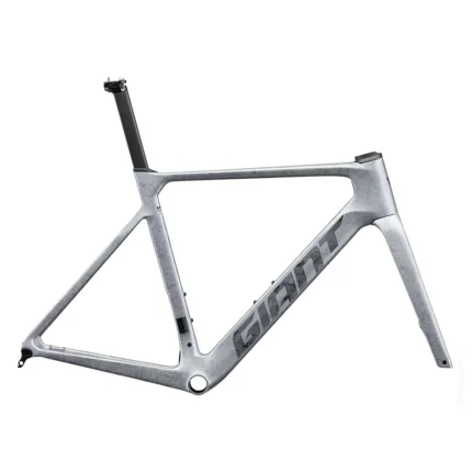 Giant Propel Advanced Pro Frameset 2025 in Polar Zone:Chrome