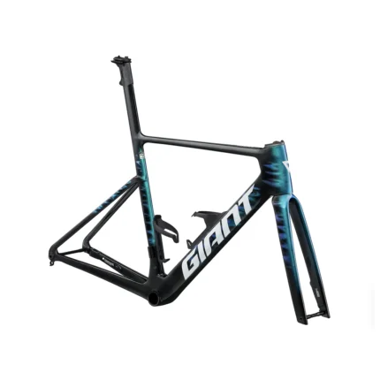 Giant Propel Advanced SL road frameset with integrated seatpost in Aurora Chameleon