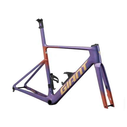Giant Propel Advanced SL road frameset with integrated seatpost in Cyber Sunset