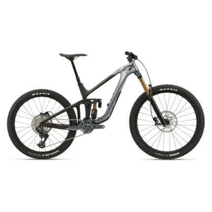 Giant Reign Advanced 1 enduro mountain bike in Mercury/Raw Carbon