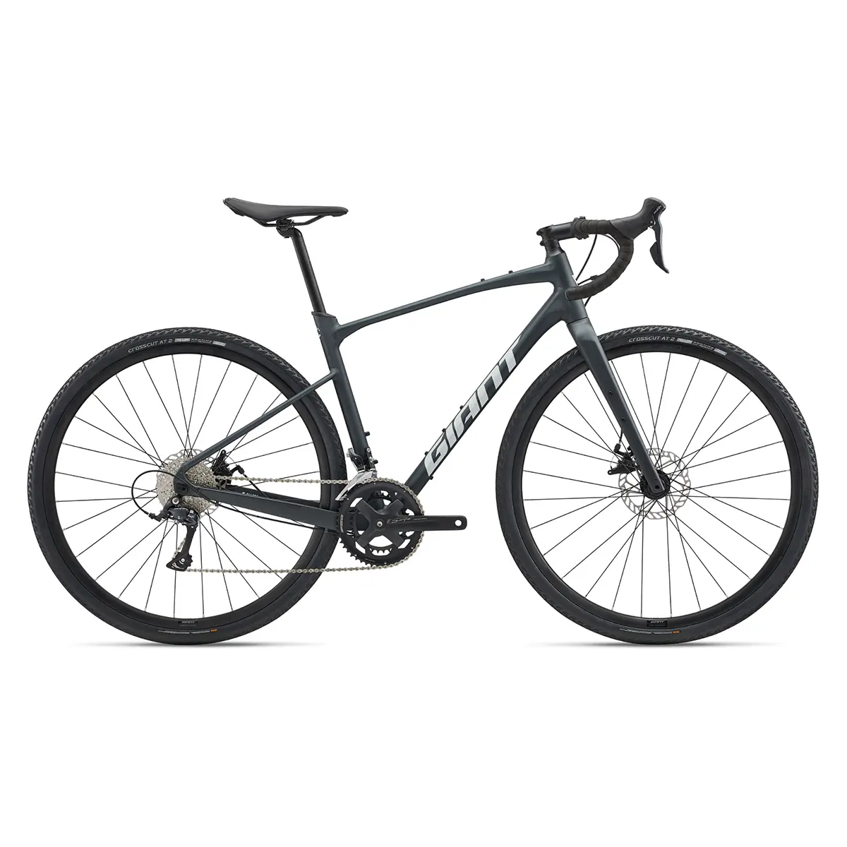 Giant Revolt 2 Gravel Bike 2025 in Asphalt Green Giant Revolt 2 Gravel Bike 2025 in Asphalt Green
