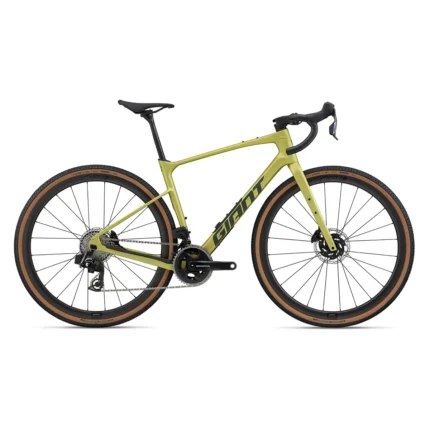 Giant Revolt Advanced Pro 0 gravel bike in Cyber Lime