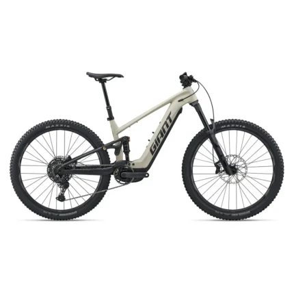 Giant Stance E+ 1 electric mountain bike in Almond/Black