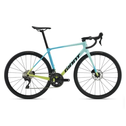 Giant TCR Advanced 2 Pro Compact race road bike in Capri Blue