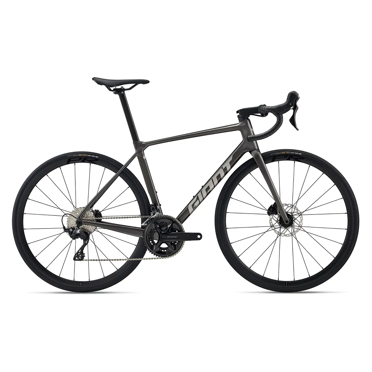 Giant TCR Advanced 2 Pro Compact race road bike in Stealth Chrome Giant TCR Advanced 2 Pro Compact race road bike in Stealth Chrome