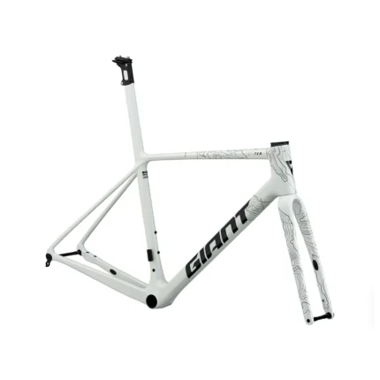 Giant TCR Advanced SL carbon road frameset with integrated seatpost in Terrain Tracker