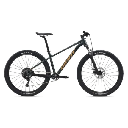 Giant Talon 2 cross country mountain bike in Asphalt Green