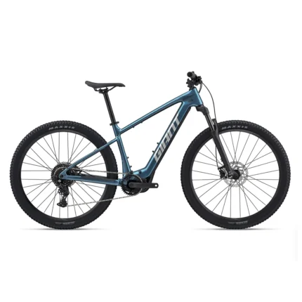 Giant Talon E+ electric mountain bike in Electric Blue