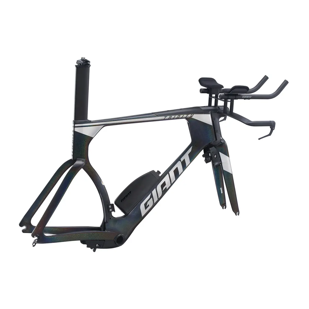 Giant Trinity Advanced Pro TT Frameset in Rainbow Black Giant Trinity Advanced Pro TT Frameset in Rainbow Black