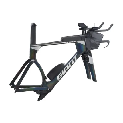 Giant Trinity Advanced Pro Tri Frameset in Rainbow Black
