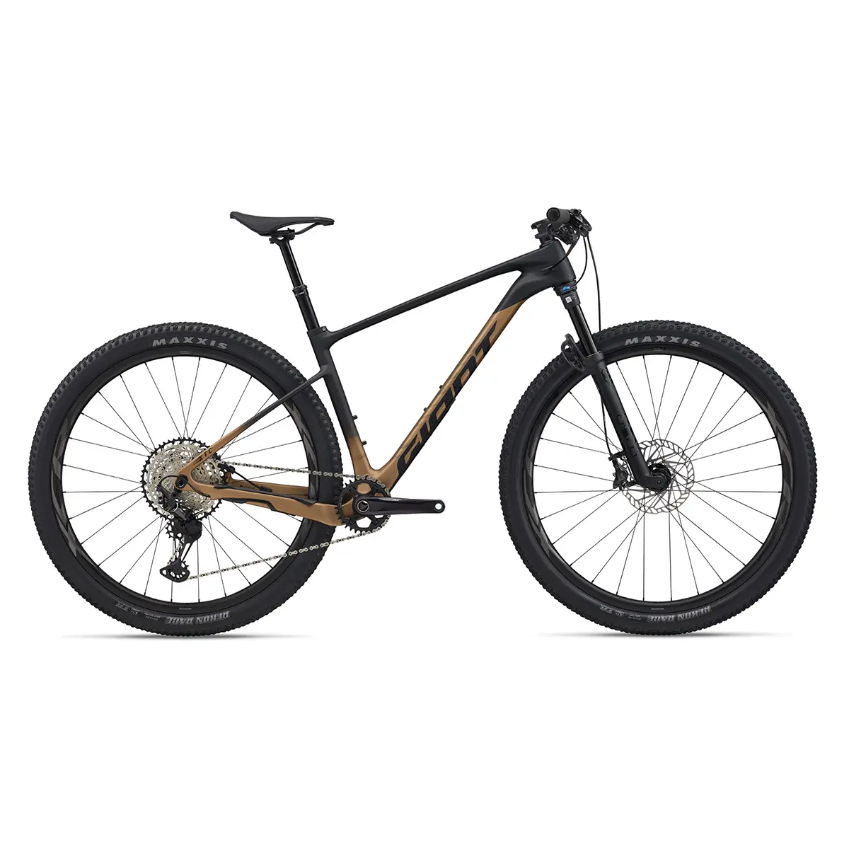 Giant XTC Advanced 29 1 cross country mountain bike in Abyss Black:Steampunk Giant XTC Advanced 29 1 cross country mountain bike in Abyss Black:Steampunk