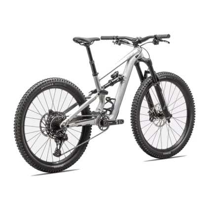 M5 alloy STATUS 2 ZERO trail mountain bike with 140mm suspension in Satin Aluminum
