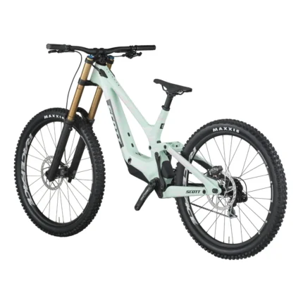 Mistyade Green SCOTT Gambler RC Bike with Race Face Atlas wheels