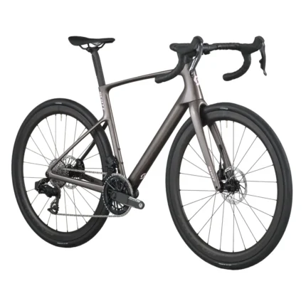Plum Grey SCOTT Addict 10 endurance road bike