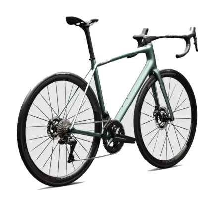 S-Works Aethos 2 Dura-Ace Di2 road bike in Gloss Premium Fjord Metallic