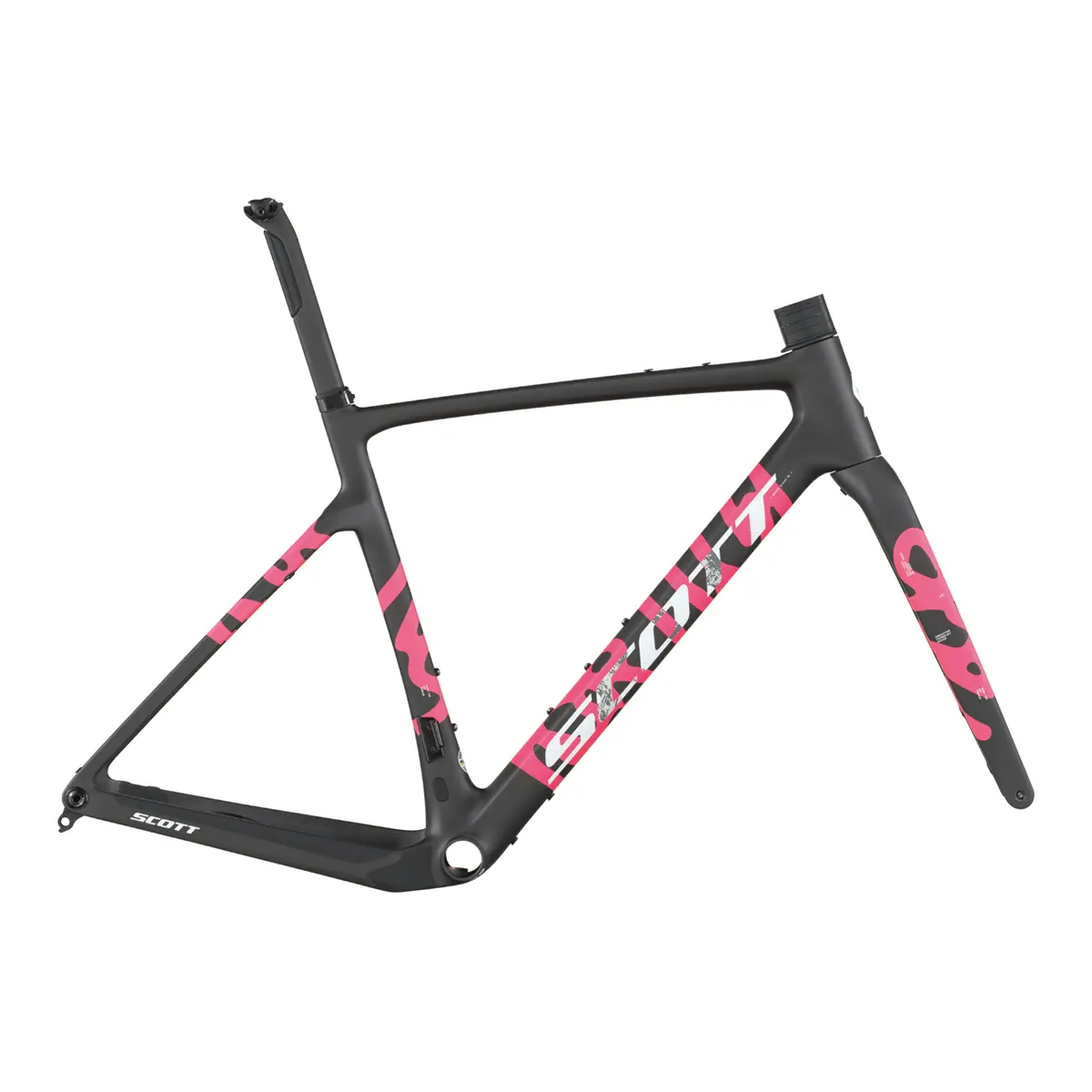 SCOTT Addict Gravel RC HMX Frameset in carbon black SCOTT Addict Gravel RC HMX Frameset in carbon black