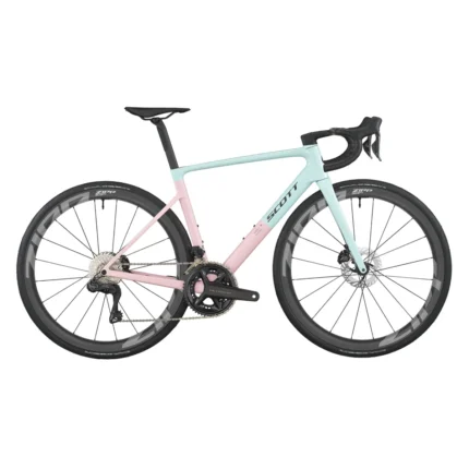 SCOTT Addict RC 10 Bike in Gelato Blue and Gelato Pink